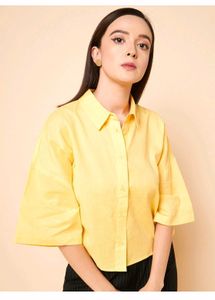 Yellow Boxy Shirt
