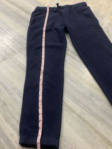 Comfortable Navy Blue Fleece Pants