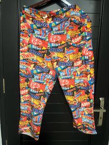 Candy Bar Print Pajama Set