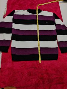 Striped Knit Sweater