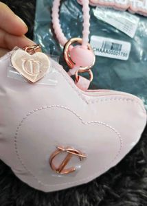 Charlotte tilbury Pink Heart Shaped keychain