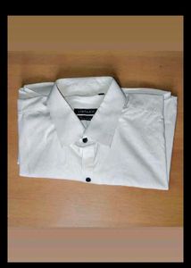 Men's Classic White Button-Down Shirt