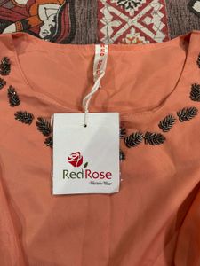 Elegant Peach Top
