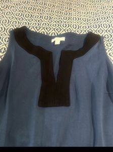 Blue Sleeveless Dress