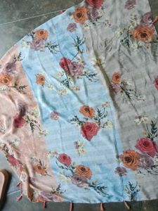 Floral Print Dupatta