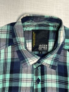 Vintage Mint Plaid Shirt | Jack &amp; Jones