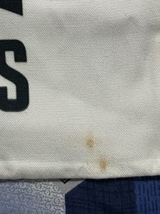 White BTS Logo Tote Bag