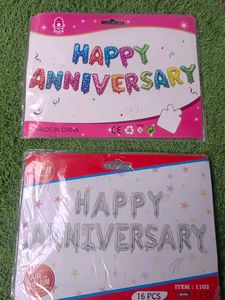 Happy Anniversary Balloons select any 1 set