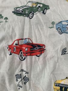 Cute Car Print Long Sleeve Shirt