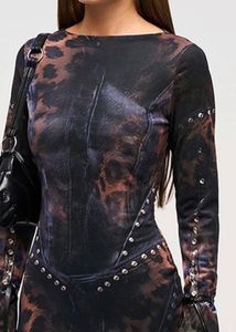 🐆Long Sleeve Bodycon Dress