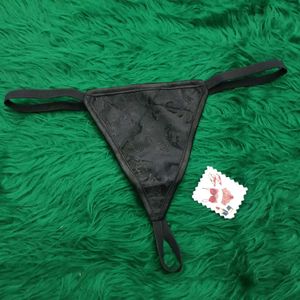 Elegant Black🎁🆕 Lace Thong