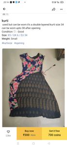 kurti double layer
