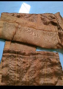 Elegant Copper Silk Saree