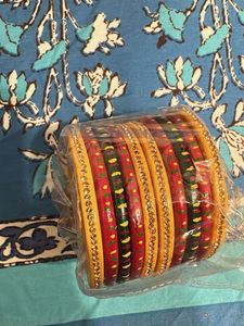 Colorful Traditional Bangles Set