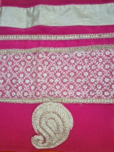 Double Shaded Saree With Blouse