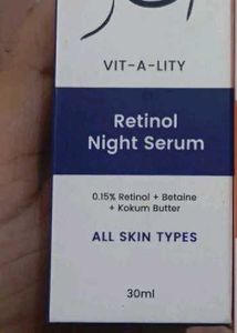 Foxtale Retinol Night Serum