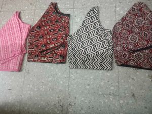 pure cotton blousees
