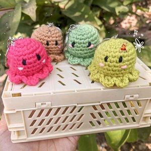 Crochet Octopus Keychains