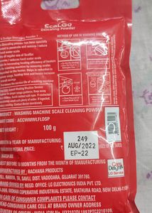 LG Scalgo Descaling Powder