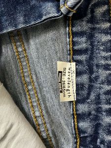 Distressed Denim Shorts