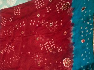 Bandhej Saree