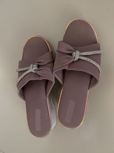 Stylish Embellished Slip-On Sandals