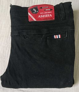 Men's Dark Wash Cotton Pant