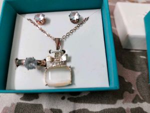 Elegant Jewelry Sets - Necklace, Earrings & Ring
