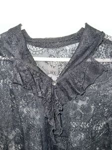 Net Black Shirt
