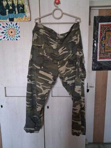 waist 44 inches unisex Camo Cargo Jeans Pants