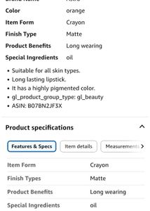 Premium italian astra lipstick