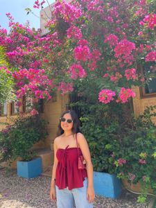 Stylish Maroon Off-Shoulder Top
