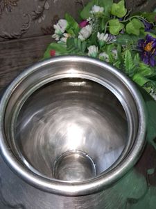 Vintage Stainless Steel Water Pot