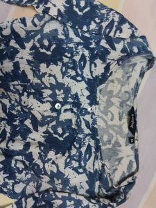 Blue Printed kurta