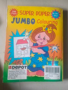 Super Duper Jumbo Colouring Book