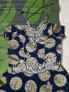 Ethnic Brocade Gown