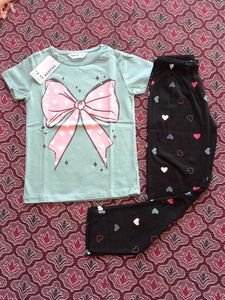 Cute Girl's Pajama Set