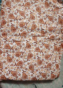 Floral Print Cotton Dress Material