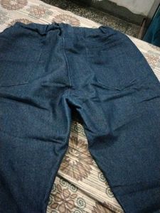Stylish Blue Denim Trousers