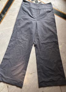Grey Wide Leg Pants