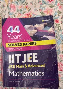 IIT JEE Mathematics Solved Papers
