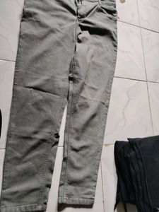 Grey Skinny Fit Jeans
