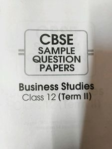 Arihant CBSE Term 2 Business Studies Class 12th