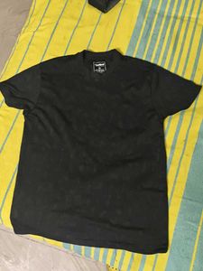 limeroad black polyester tshirt