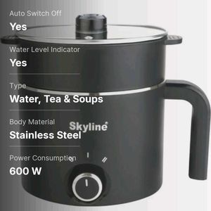 Skyline Multi Kettle - Steamer &amp; Egg Attachment