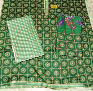 Jaipuri Printed Pashmina Suit