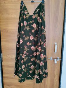 Beautiful Floral Print Ethnic Skirt