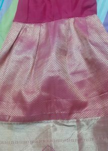 Baby Pink Pavadai Sattai