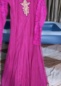 Beautiful Pink Ethnic Gown