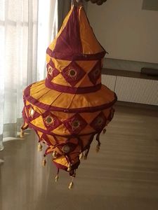 Bohemian Fabric Hanging Lamp
